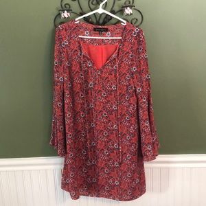Long Sleeve Floral Dress
